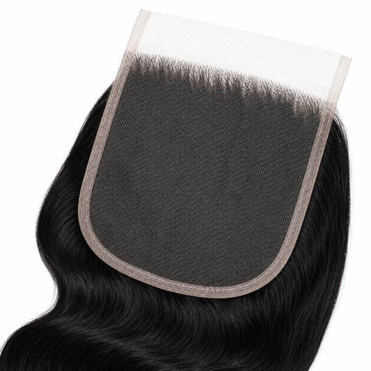 Jet Black Body Wave 5x5 HD Lace Closure