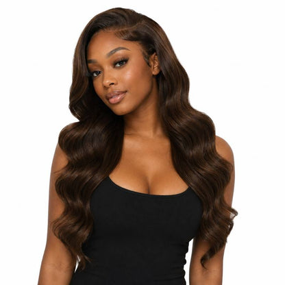 Medium Brown Body Wave Human Hair Bundles