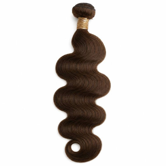 Medium Brown Body Wave Human Hair Bundles