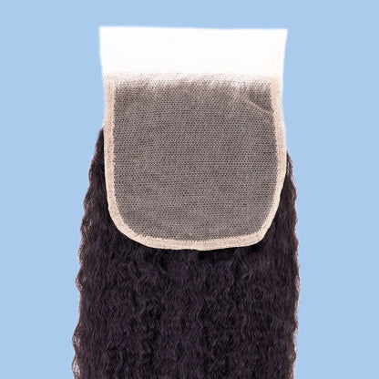 Kinky Straight 4x4 Transparent Lace Closure