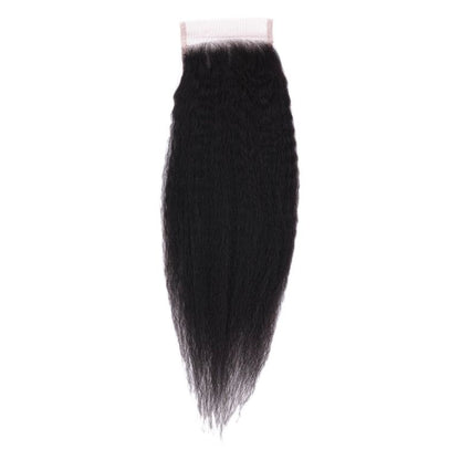 Kinky Straight 4x4 Transparent Lace Closure